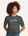 Load image into Gallery viewer, "Aim High" Crop Tee