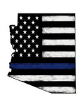 Load image into Gallery viewer, Arizona Blue Line Sticker