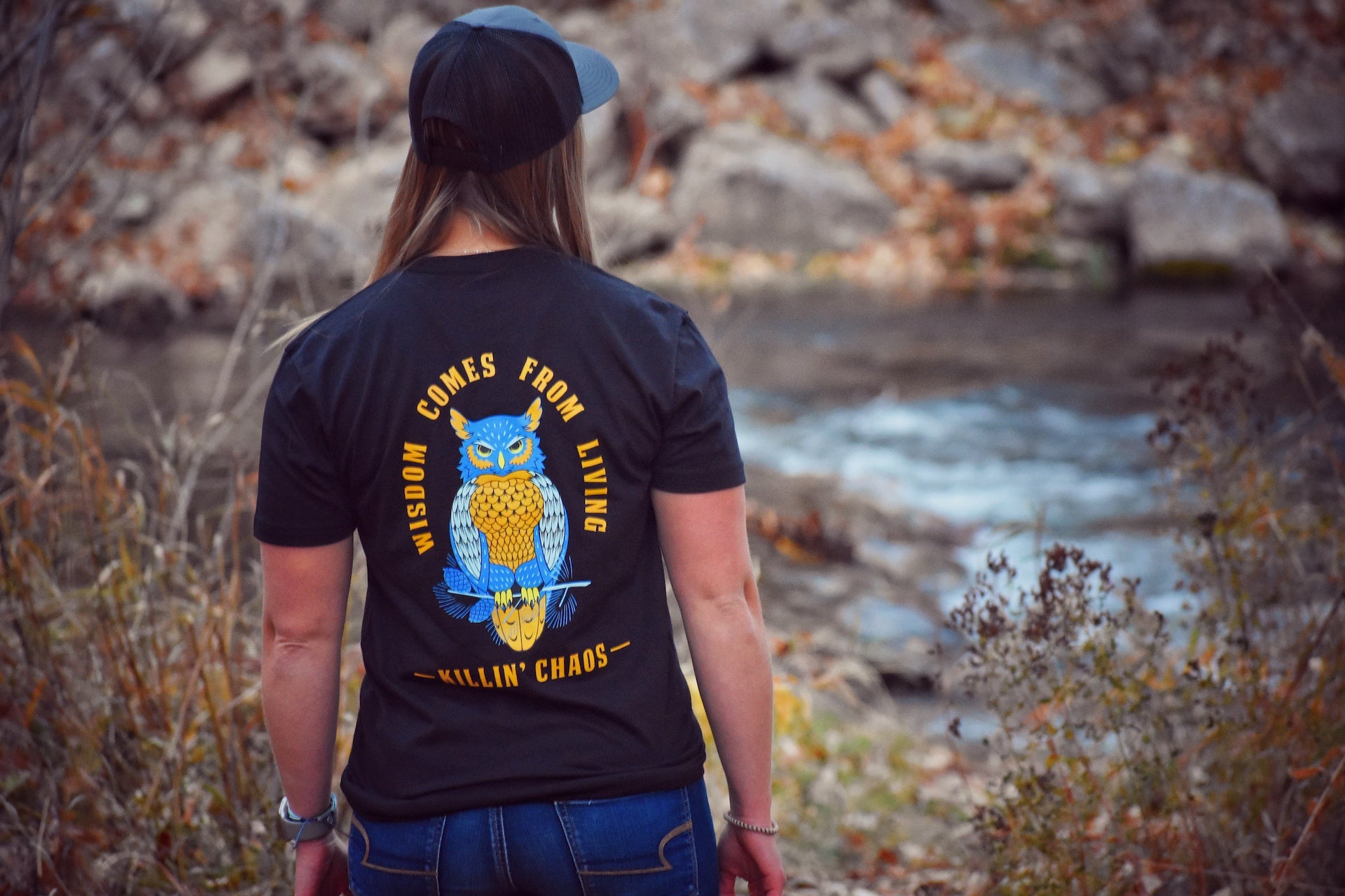 "Wisdom Comes From Living" Tee